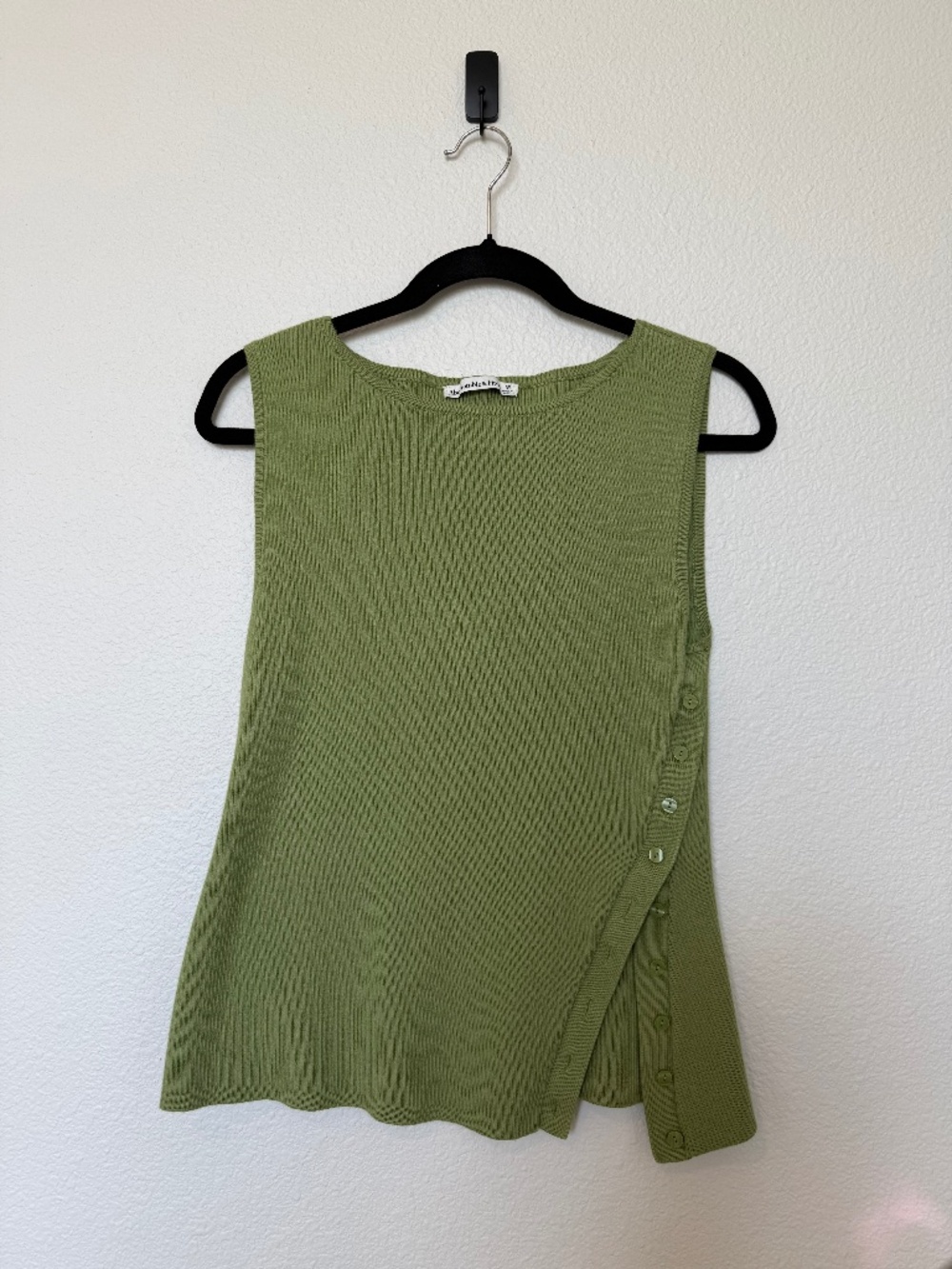 Abercrombie Asymmetrical Button Sweater Tank